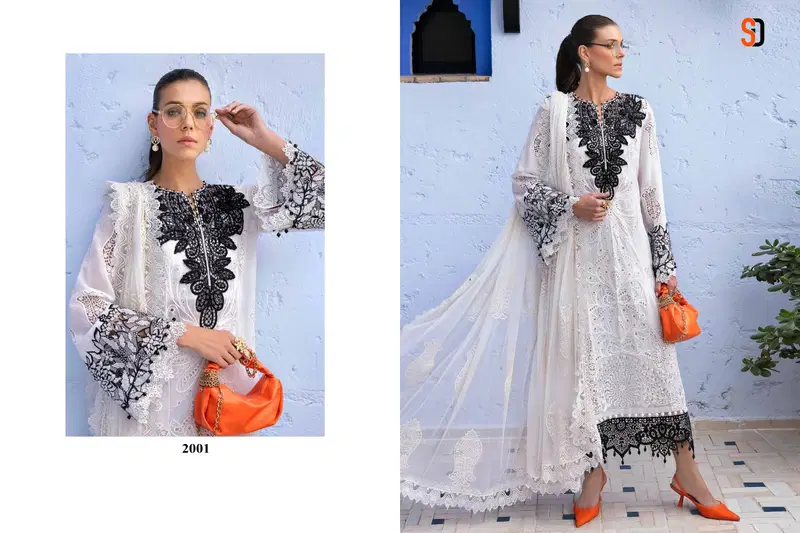 Maria B Lawn Vol 2 By Shraddha Pure Cotton Pakistani Suits Orders In India